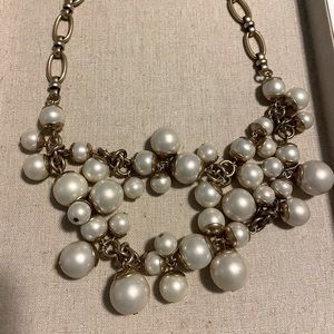 Stella & Dot Pearl bobble necklace